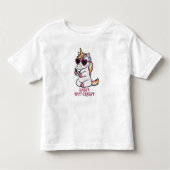 T-shirt Pour Les Tous Petits Licorne Glam & Sassy (Devant)