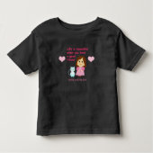 T-shirt Pour Les Tous Petits Life i Beautiful (Devant)