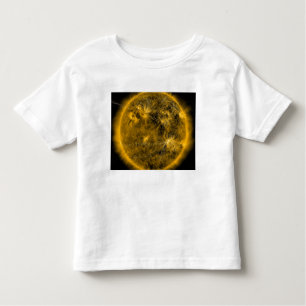 T-shirt Pour Les Tous Petits Lignes de champ magnétique sur le Soleil