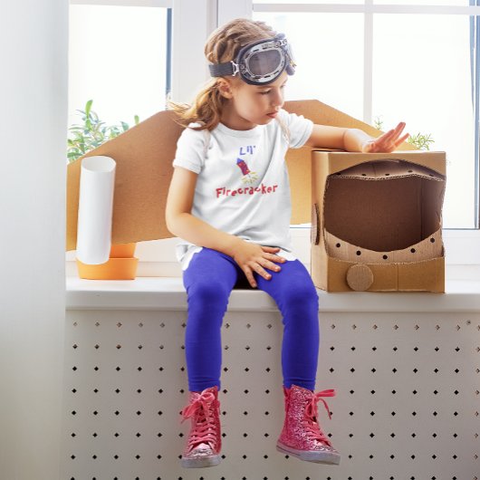 T-shirt Pour Les Tous Petits Lil' 4 juillet