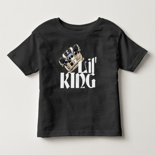 T-shirt Pour Les Tous Petits Lil King (Devant)