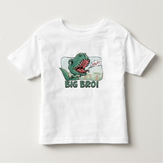 T-shirt Pour Les Tous Petits Lil' T Rex Big Bro Ancien Brother
