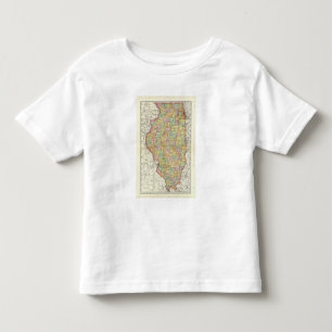 T-shirt Pour Les Tous Petits L'Illinois