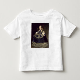 T-shirt Pour Les Tous Petits L'infante Margarita en bleu, 1659