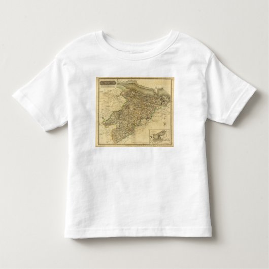 T-shirt Pour Les Tous Petits Linlithgowshire (Devant)