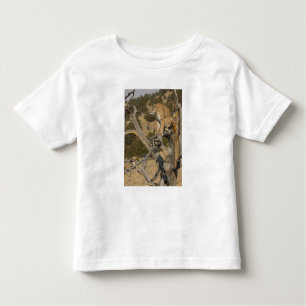 T-shirt Pour Les Tous Petits Lion de montagne, aka puma, cougar; Concolor de Pu