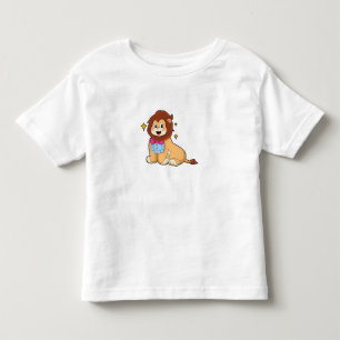 T-shirt Pour Les Tous Petits Lion en gentleman avec cravate.PNG