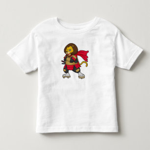 T-shirt Pour Les Tous Petits Lion en guerrier avec Cap