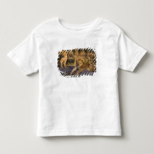 T-shirt Pour Les Tous Petits Lionceaux sur rondin