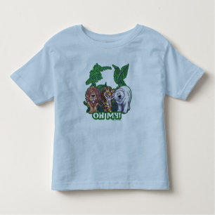 T-shirt Pour Les Tous Petits Lions Tiger Ours Oh Mon