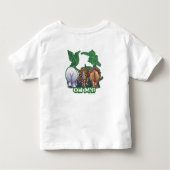 T-shirt Pour Les Tous Petits Lions Tiger Ours Oh Mon (Dos)
