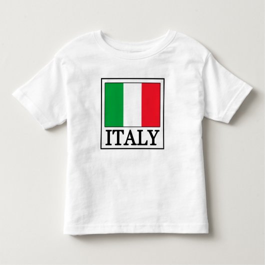 T-shirt Pour Les Tous Petits L'Italie (Devant)