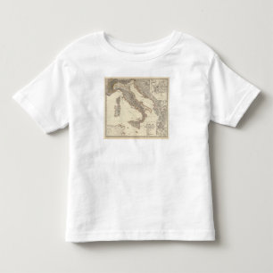 T-shirt Pour Les Tous Petits L'Italie, citerior de Gallia, Illyricum, Sicilia