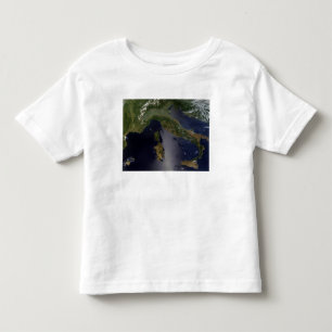 T-shirt Pour Les Tous Petits L'Italie et la France du sud-est