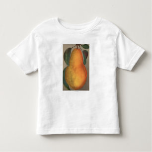 T-shirt Pour Les Tous Petits Lithographie de Chromo de fruit de poire bartlett