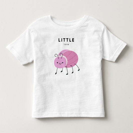 T-shirt Pour Les Tous Petits Little Love Bug (Devant)