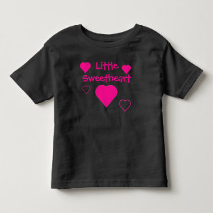 T-shirt Pour Les Tous Petits Little Sweetheart