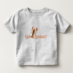T-shirt Pour Les Tous Petits Lobstah Funny Boston ou Maine Accent