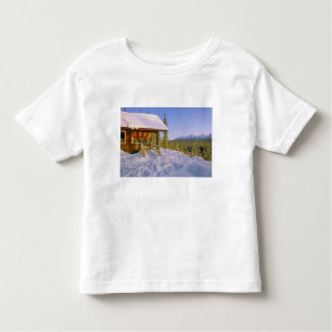 T-shirt Pour Les Tous Petits Location de Cabines USFS Schnauss en hiver