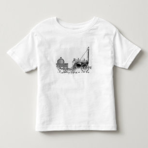 T-shirt Pour Les Tous Petits Locomotive de George Stephenson, "Rocket", 1829