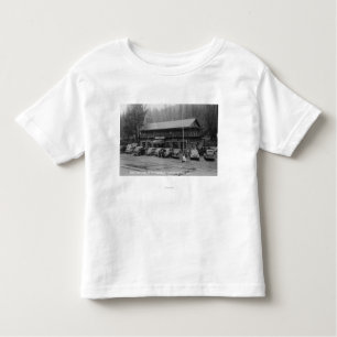 T-shirt Pour Les Tous Petits Loge de crique d'ours de parc national de Yosemite