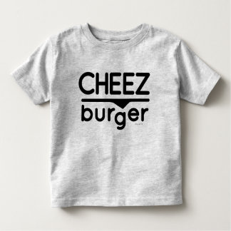 T-shirt Pour Les Tous Petits Logo de Cheezburger (noir)