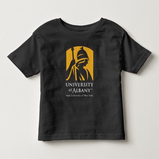 T-shirt Pour Les Tous Petits Logo de l'Université d'Albany (Devant)