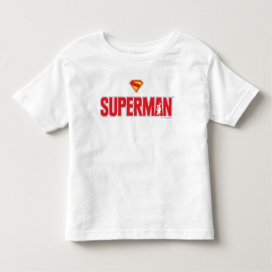 T-shirt Pour Les Tous Petits Logo gras classique de Superman (Devant)