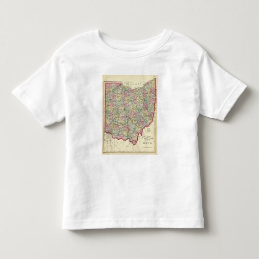 T-shirt Pour Les Tous Petits L'Ohio 2 (Devant)