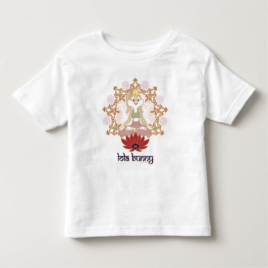 T-shirt Pour Les Tous Petits Lola Bunny Yoga Lotus Pose (Devant)