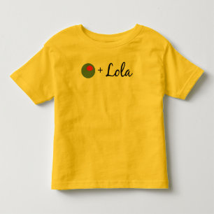 T-shirt Pour Les Tous Petits Lola olive