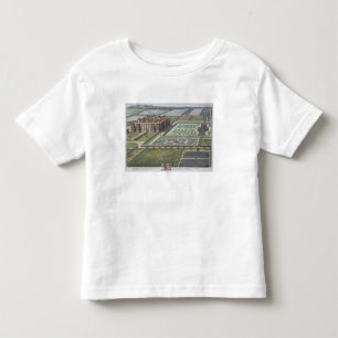 T-shirt Pour Les Tous Petits Long Leate gravé par Johannes Kip (c.1652-1722)