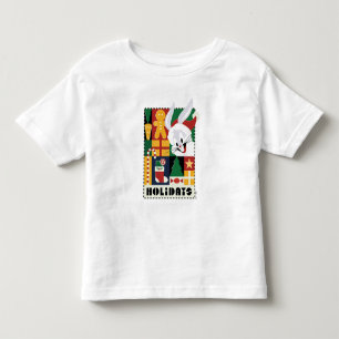 T-shirt Pour Les Tous Petits LOONEY TUNES™ BUGS BUNNY™ Holidays Badge
