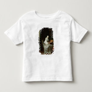 T-shirt Pour Les Tous Petits L'orgue d'oiseaux ou une femme qui la dénote