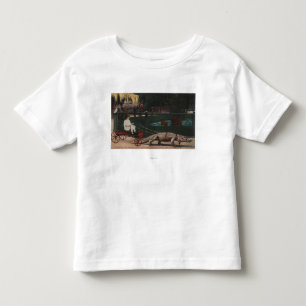 T-shirt Pour Les Tous Petits Los Angeles, CAAlligator FarmPulling