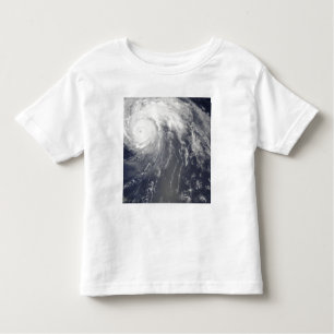 T-shirt Pour Les Tous Petits L'ouragan Bill au large des Bermudes