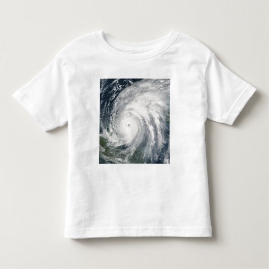 T-shirt Pour Les Tous Petits L'ouragan Wilma sur le Mexique (Devant)