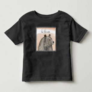 T-shirt Pour Les Tous Petits L'ours de Cuddlies   soit courageux