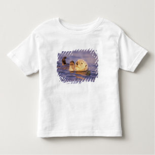 T-shirt Pour Les Tous Petits Loutres de mer, Enhydra lutris