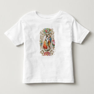 T-shirt Pour Les Tous Petits Love, Innocence, Valentine card, c.1870 (colour li