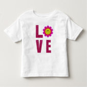 T-shirt Pour Les Tous Petits Love Sunflower (Devant)