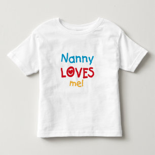 T-shirt Pour Les Tous Petits LOVESMEnanny