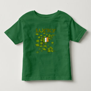 T-shirt Pour Les Tous Petits Lucky Flag