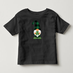 T-shirt Pour Les Tous Petits Lucky Gnome St. Patrick’s Day