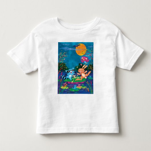 T-shirt Pour Les Tous Petits Lune d'automne (Devant)