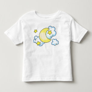 T-shirt Pour Les Tous Petits Lune et étoiles
