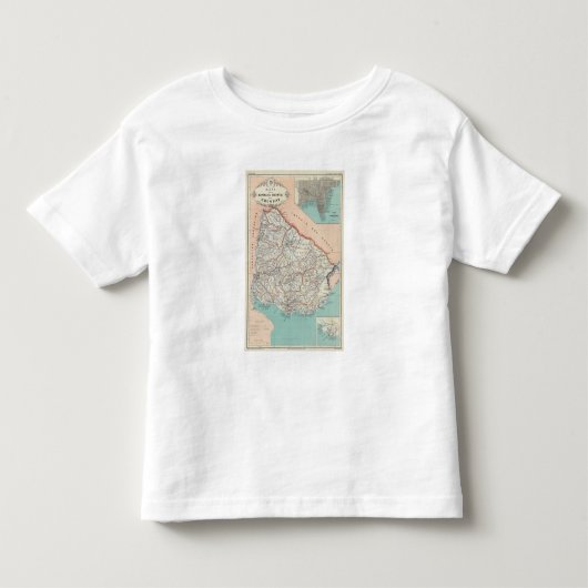 T-shirt Pour Les Tous Petits L'Uruguay (Devant)