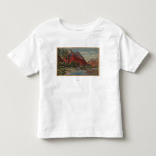 T-shirt Pour Les Tous Petits L'Utah - bâti majestueux et atterrissage de l'ang
