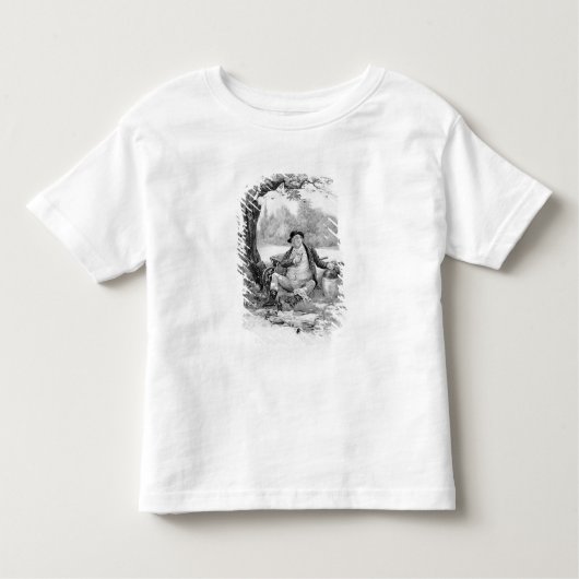 T-shirt Pour Les Tous Petits M. Pickwick, de 'Charles Dickens : Un bavardage (Devant)