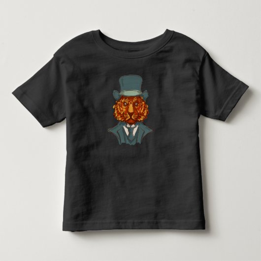 T-shirt Pour Les Tous Petits M. Tiger (Devant)
